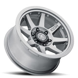 Roue en titane ICON Rebound Pro 17x8,5 5x4,5 0 mm de déport 4,75 pouces BS 71,5 mm d'alésage