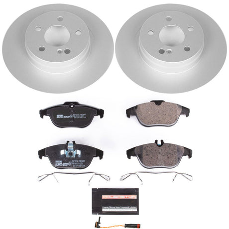 Kit de freins arrière Euro-Stop Power Stop 12-15 Mercedes-Benz C250