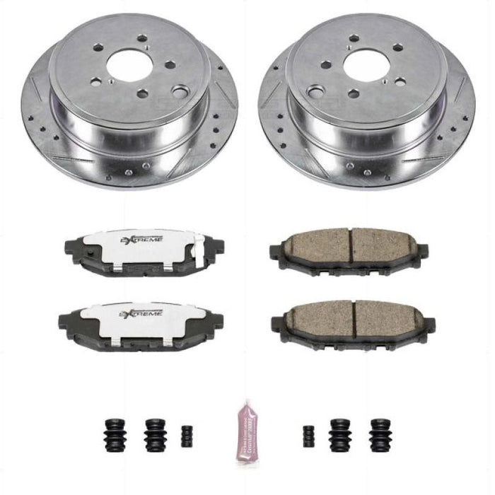 Kit de freins arrière Power Stop 13-16 Subaru BRZ Z26 Street Warrior