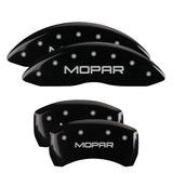 Couvre-étriers MGP 4 gravés avant et arrière finition jaune Mopar noir Char 2005 Chrysler 300