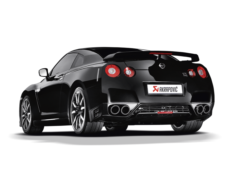 Akrapovic 08-17 Nissan GT-R Evolution Line Cat Back (Titanium) (Req. Tips)