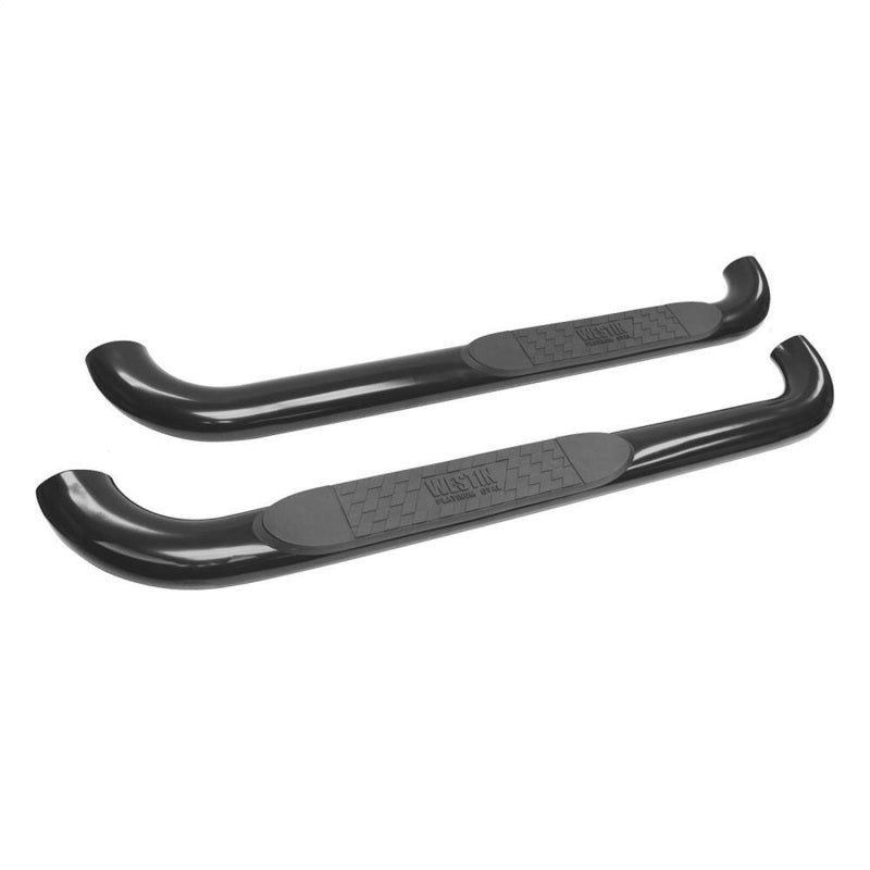 Marchepieds ovales Nerf Platinum 4 de Westin 2009-2018 pour Dodge/Ram 1500 Reg Cab - Noir