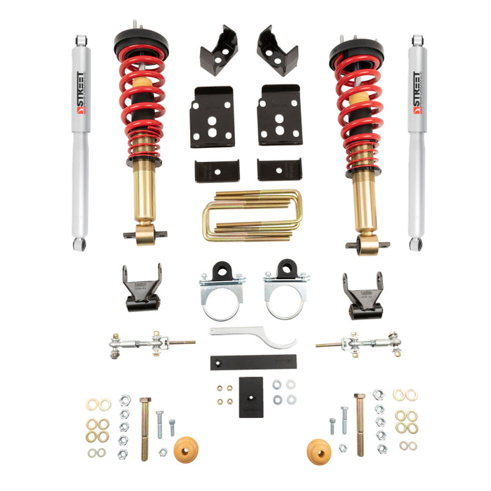 Kit de suspensions à ressorts hélicoïdaux hautes performances Belltech 15-20 pour Ford F-150 2WD/4WD