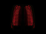 ANZO 2007-2014 Chevrolet Suburban LED Taillights Smoke - Escalade Look