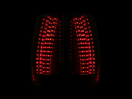 Feux arrière à LED ANZO 2007-2014 Chevrolet Suburban Fumés - Look Escalade