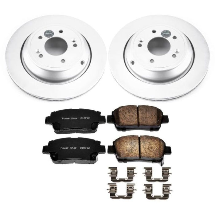 Kit de freins Power Stop 12-15 Scion iQ avant Z17 Evolution Geomet avec revêtement