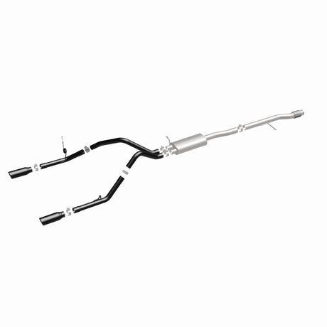 Cat-Back MagnaFlow SYS 4 pouces noir à double embout arrière divisé 14-15 Chevy Silverado/GMC Sierra 4,3 L-5,3 L