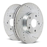 Disques de frein avant Power Stop 2000 BMW 323i Evolution percés et fendus - Paire
