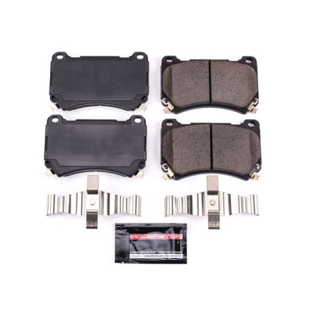 Plaquettes de frein avant Power Stop 2011 Hyundai Equus Z23 Evolution Sport avec matériel