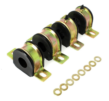 Ensemble de bagues de barre stabilisatrice avant noires de 1-1/8 po pour GM K5 Blazer/73-81 C-10/C1500 P/U Energy Suspension 73-94