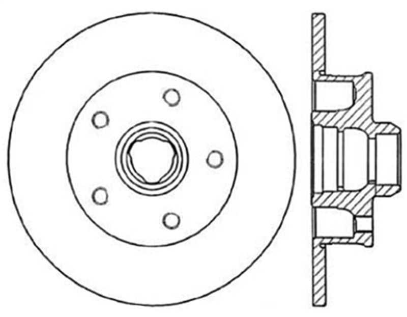 Disque de frein sport percé StopTech