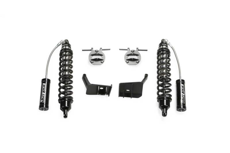 Système de conversion de suspension à ressorts hélicoïdaux Fabtech 17-19 Ford F250/350 4WD Diesel 6 pouces DL 2.5 Resi