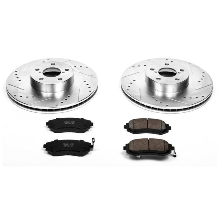 Kit de freins sport Power Stop 05-06 Saab 9-2X Z23 Evolution avant