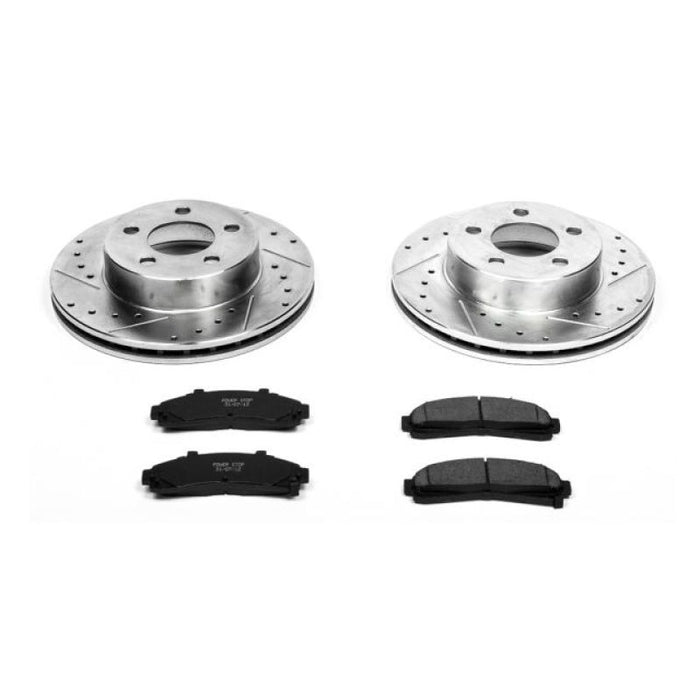 Kit de freins sport Power Stop 95-01 pour Ford Explorer Z23 Evolution avant