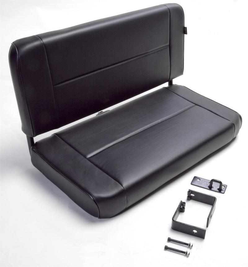 Siège arrière fixe Rugged Ridge noir 55-95 Jeep CJ / Jeep Wrangler
