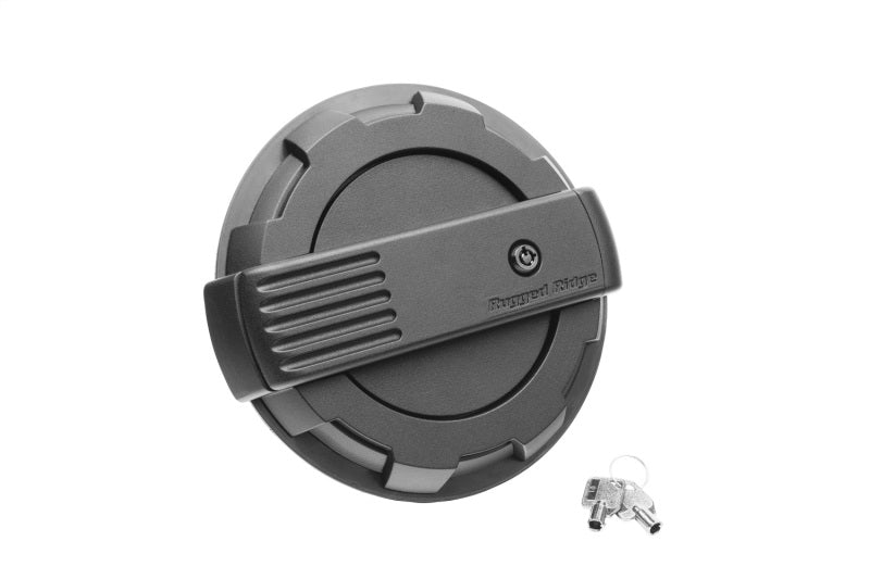 Trappe de réservoir verrouillable pour Jeep Wrangler JL Elite 19-23 Rugged Ridge - Noir