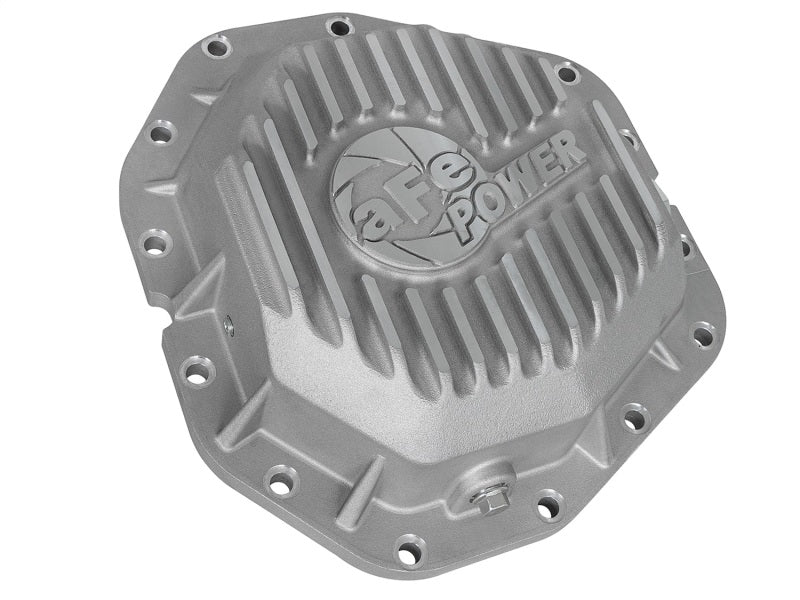 Couvercle de différentiel arrière aFe Power, finition brute, Ford F-350/F-450 V8 6,7 L (td) 2017 Dana M300-14 (dually)
