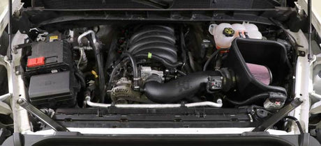 Système d'admission d'air hautes performances K&amp;N 2019+ Chevrolet 1500 5,3 L/6,2 L V8 F/I