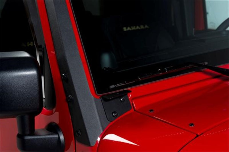 Putco 07-18 Jeep Wrangler JK - Support de barre lumineuse (paire) - Compatible avec PN10004