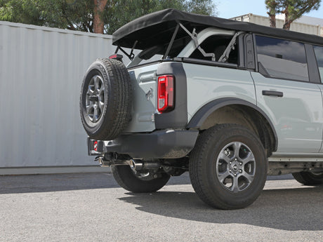 aFe 2021+ Ford Bronco L4-2,3 L (t) / V6-2,7 L (tt) Vulcan 3 po à 2,5 po SS Cat-Back - Poli