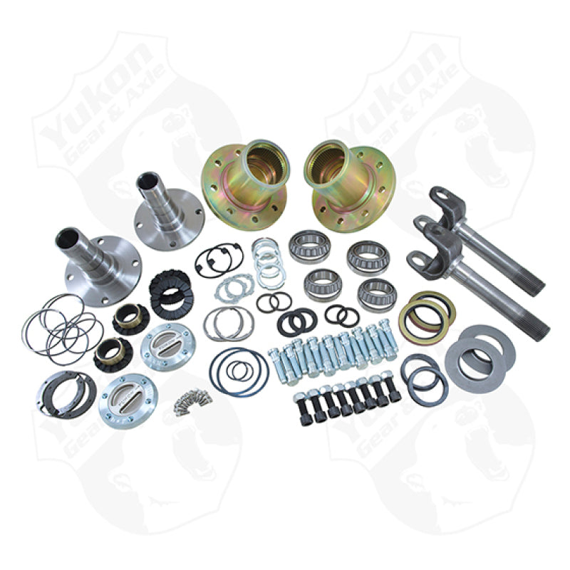 Kit de conversion de moyeu de verrouillage sans rotation Yukon Gear pour SRW Dana 60 94-99 Dodge