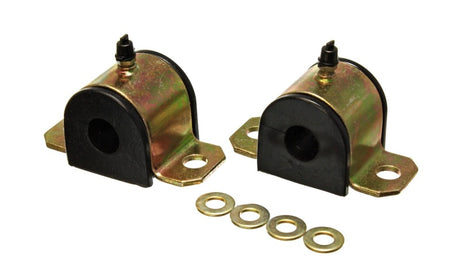 Bagues de cadre de barre stabilisatrice arrière noires de 17,5 mm pour Toyota Celica 00-05 Energy Suspension (cadre graissable Bu