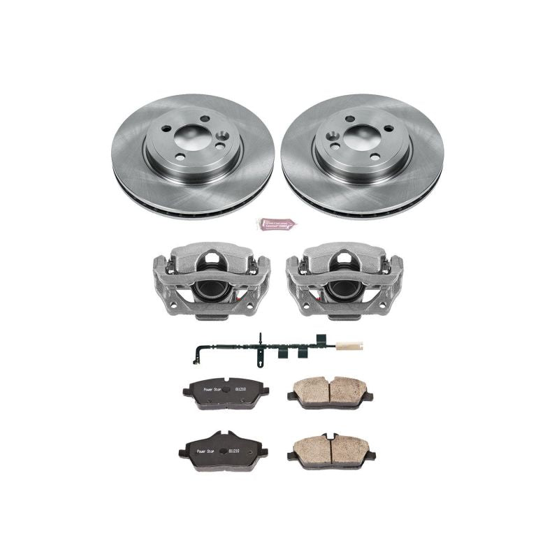 Kit de freins avant Autospecialty Power Stop 07-10 Mini Cooper avec étriers
