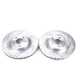 Disques de frein avant Power Stop 05-10 Chrysler 300 Evolution percés et fendus - Paire