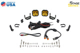 Kit de pare-chocs à LED Diode Dynamics SS3 1 1/2 po pour arceau de sécurité Pro - Brouillard SAE blanc (paire)
