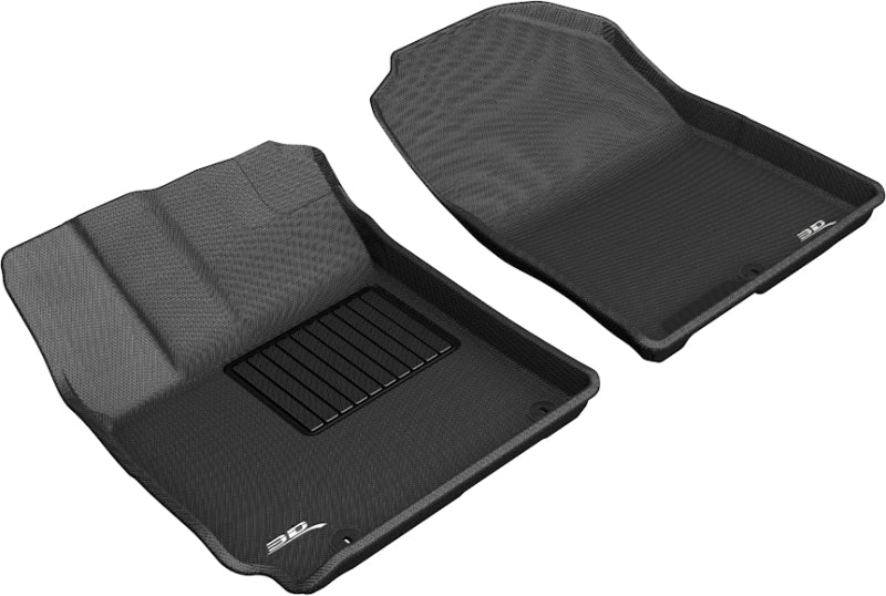 Tapis de sol 3D MAXpider pour Hyundai Kona Kagu 2018-2020, 1ère rangée - Noir