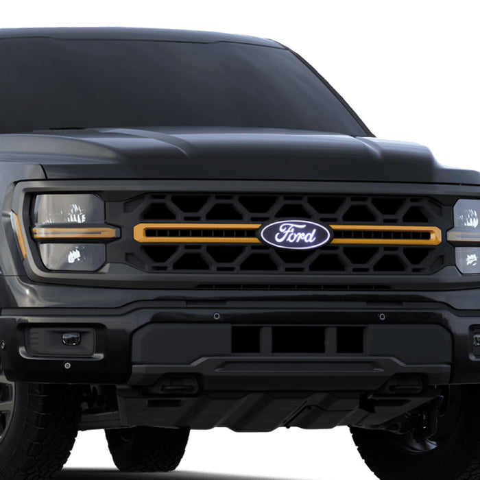 Emblème avant Putco 2024 Ford F-150 - Avec découpe pour caméra (avec lave-glace)