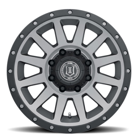 Roue en titane ICON Compression HD 18x9 8x6,5 12 mm de déport 5,5 pouces BS