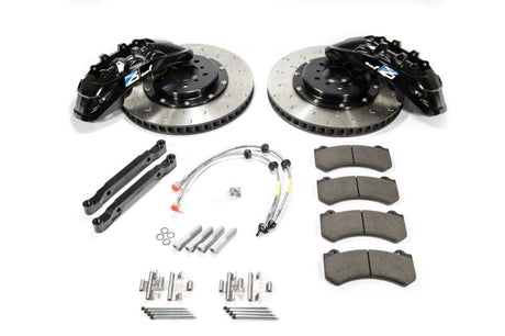 Kit essieu avant RC6 Alcon 2009+ Nissan GT-R R35 412x36mm Rotor Rouge Étrier 6 pistons