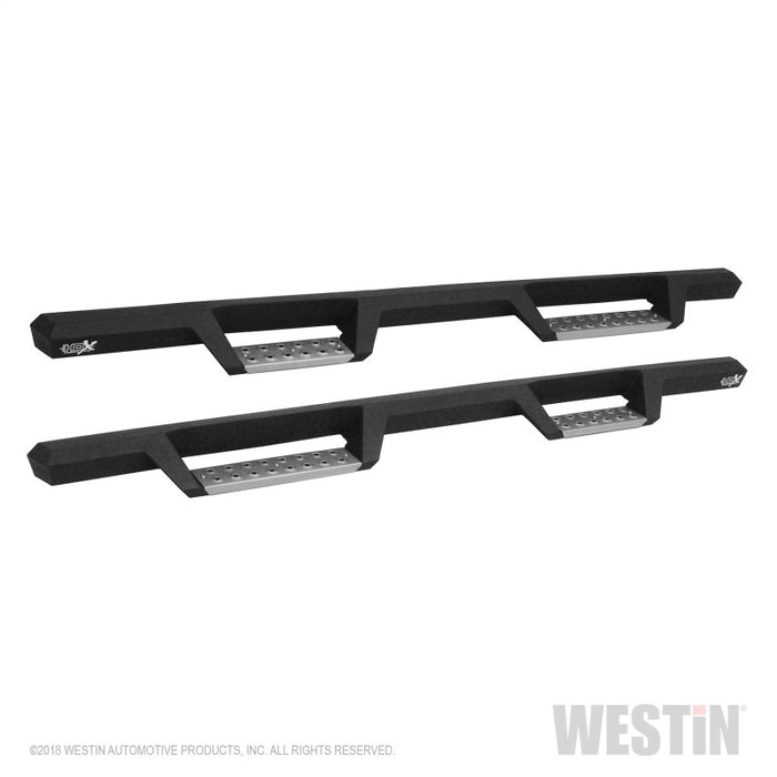 Marchepieds Westin HDK en acier inoxydable pour cabine multiplace Ford F-250/350/450/550 1999-2016 - Noir texturé