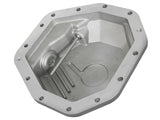 Couvercle de différentiel arrière aFe Power Street Ser brut avec aileron Mach 2017 Ford Diesel Trucks V8-6.7L(td) Dana M275-14