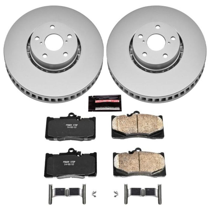 Kit de freins Power Stop 07-11 Lexus GS350 avant Z17 Evolution Geomet avec revêtement