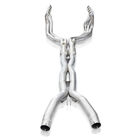 Collecteurs d'échappement Corvette 6,2 L 2014-18 en acier inoxydable, primaires de 2 pouces avec catalyseurs à haut débit X-Pipe