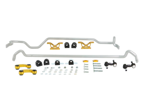 Kit de barres stabilisatrices avant et arrière Whiteline 02-07 Subaru Impreza WRX 24 mm avec supports