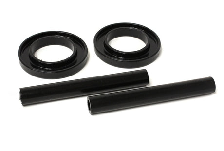 Ensemble d'isolateurs supérieurs et inférieurs de ressorts avant noirs Energy Suspension 83-04 Ford Mustang SVO