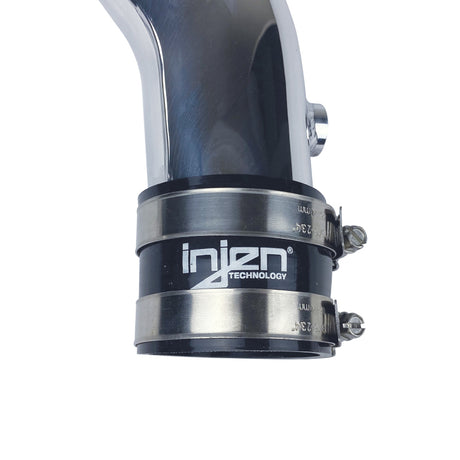 Tuyau de charge de refroidisseur intermédiaire poli Injen 15-16 BMW M3 (F80) L6 Twin Turbo avec bouchons NPT femelles 1/8 po