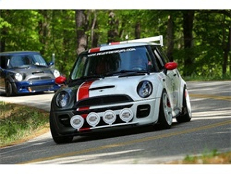 Phares de projecteur Spyder Mini Cooper 02-06 DRL Noir Haut H1 Bas H1 PRO-YD-MC02-DRL-BK