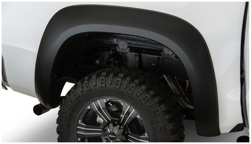 Bushwacker 07-13 Toyota Tundra Fleetside Extend-A-Fender Style Flares 4 pièces - Noir