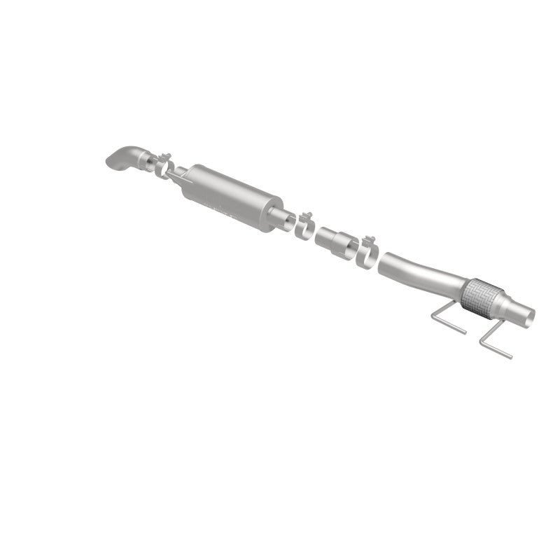 Cat-Back MagnaFlow, SS, 2,5/3 po, pneu avant-arrière rabattable 2015 Ford F150 2,7 L V6T Ext Cab