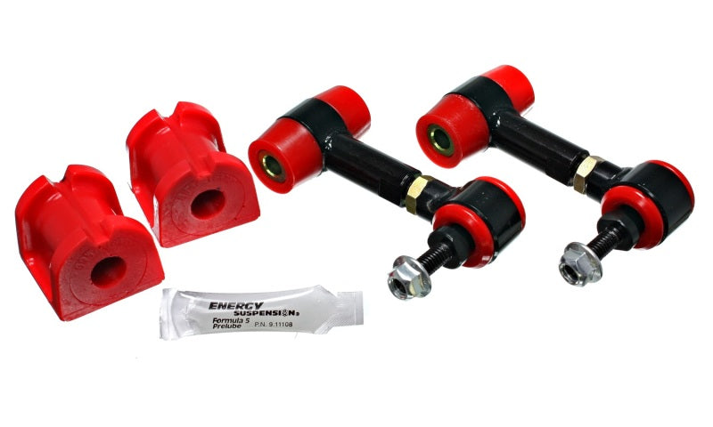 Ensemble de bagues et de bras de suspension arrière de 16 mm pour Subaru WRX 08-14 Energy Suspension Red