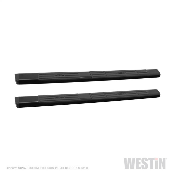 Barre latérale ovale Westin Premier 6 po - Acier doux 75 po - Noir