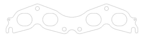 Cometic Toyota 3S-GTE/5SFE 89-97 .030 inch MLS Exhaust Gasket 1.690 inch X 1.415 inch Port