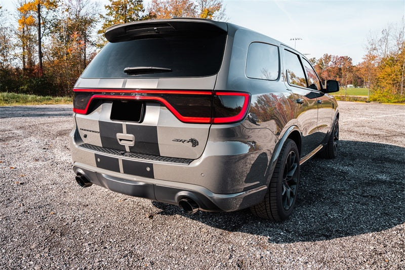Corsa 21-22 Dodge Durango SRT Hellcat Cat-Back 2,75 pouces Double sortie arrière Sport 4,5 pouces Embouts PVD noirs