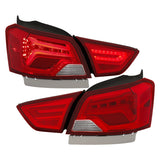 Feux arrière à LED ANZO 14-18 Chevrolet Impala Rouge/Clair