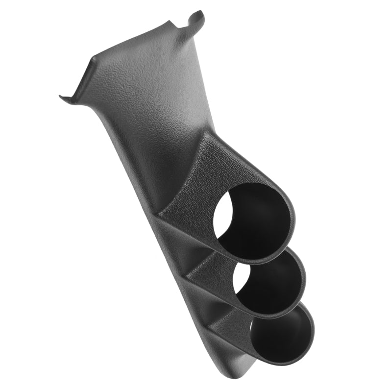 Autometer 86-93 Chevy S-10 2-1/16 pouces Noir Triple Pillar Pod