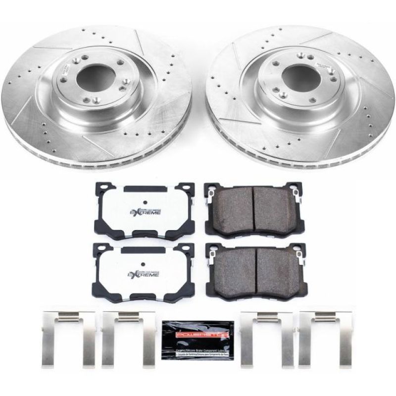 Kit de freins Power Stop 15-16 Hyundai Genesis Z26 Street Warrior avant